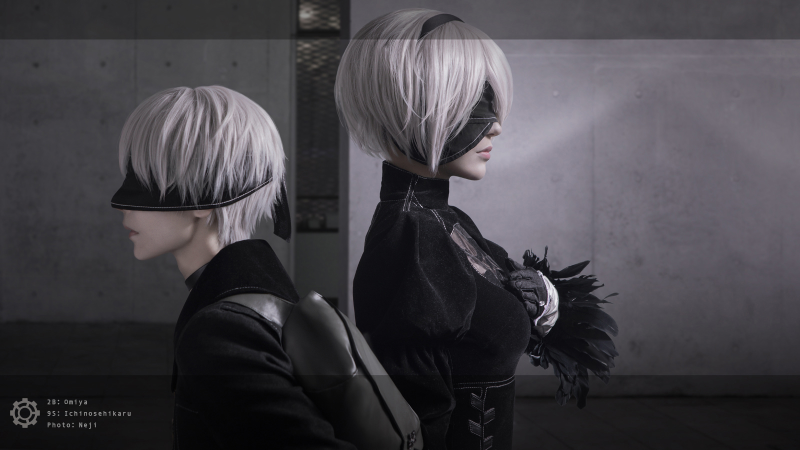 Illustration for article titled Nier: Automata Cosplay Is Not Fucking Around Here